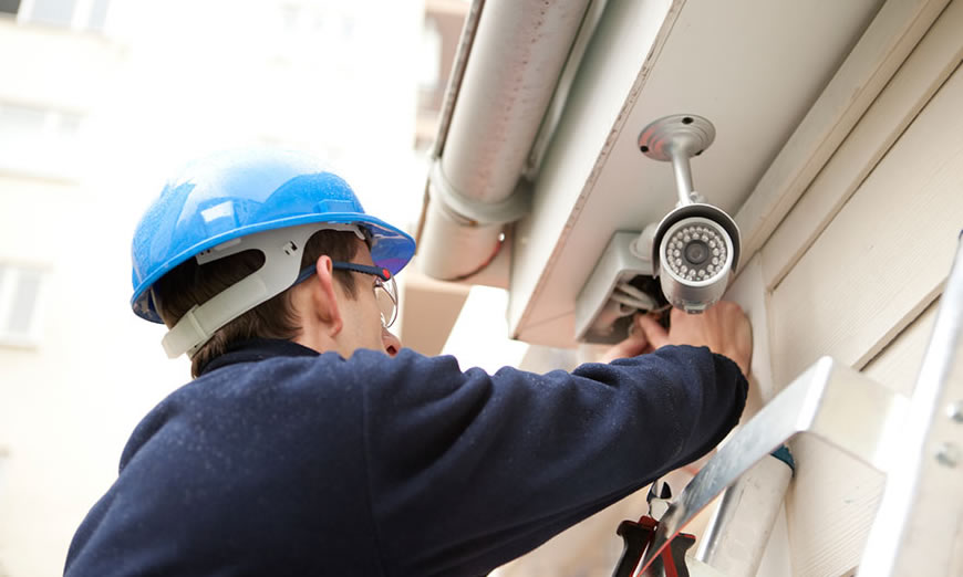 Installation de Camera de sécurité